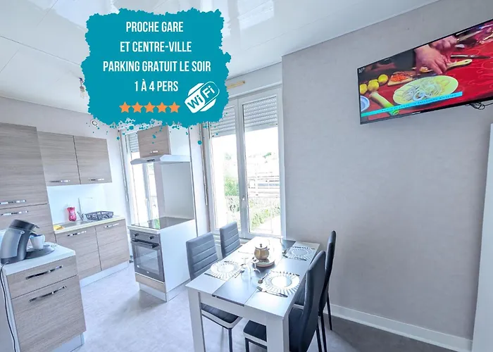 Grands Maillochon Acces Gare De Et Centre A Pieds Apartment Poitiers